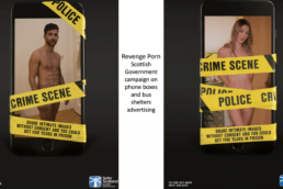 Scottish Government Revenge Porn advertising Campaign