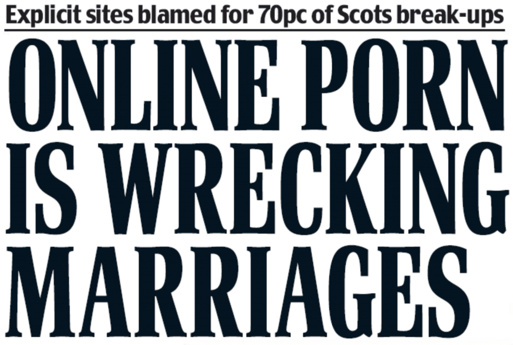 Headline Scottish Daily Mail