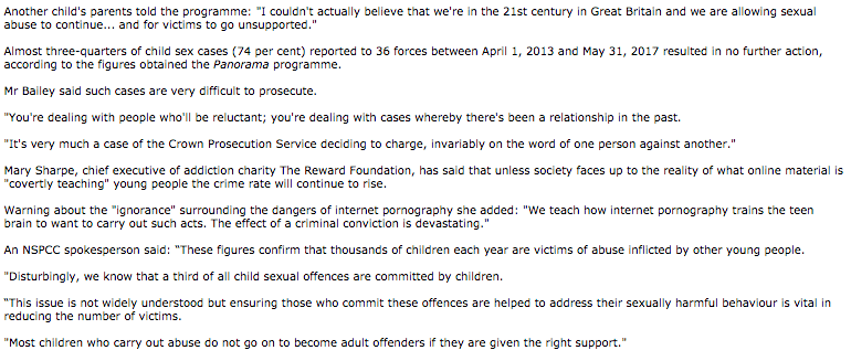 PoliceProfessional.com Child-on-child sex offence reports grow as attackers aged ten and under double 10 October 2017