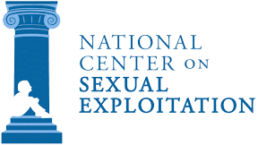Thew Reward Foundationi riikliku seksuaalse ekspluateerimise keskuse logo