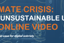 The unsustainable use of online video