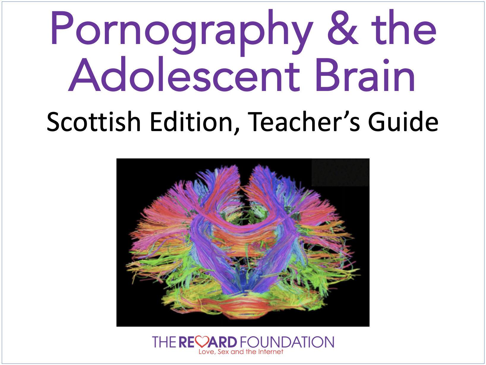 Pornographie cerveau adolescent écossais