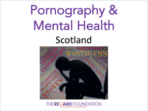 Pornografia salute mentale scozzese