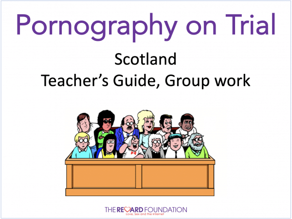 ภาพอนาจารในการพิจารณาคดี Scotland Group Teachers' Guide